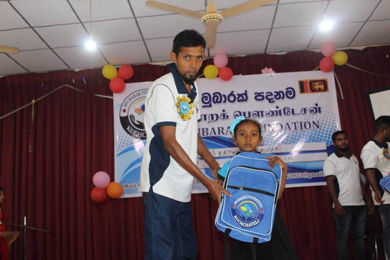 School bag donation